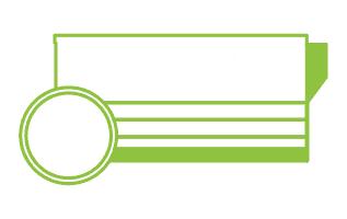 cool binz climate control logo transparent with white font and temperature of 0 degrees