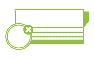 cool binz climate control logo transparent with white font and non-clickable x button