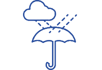 Weather-resistant icon